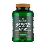 Swanson Glukozamina, Chondroityna, MSM z kwasem hialuronowym i kolagenem, kapsułki, 90 szt. https://azcdn.doz.pl/image/d/product/59235365-scale-180x180.png