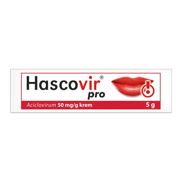 Acyklowir 50 mg/g krem 5 g [Hascovir]