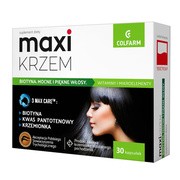 Maxi Krzem, kapsułki, 30 szt. (Colfarm) https://azcdn.doz.pl/image/d/product/7a8e3d47-scale-180x180.png
