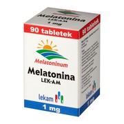 Melatonina LEK-AM, tabletki, 1 mg, (Lek-AM), 90 szt.