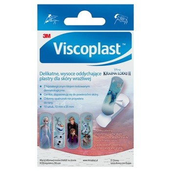 Plastry Viscoplast Kraina Lodu 2, 10 szt.