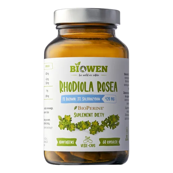 Родиола розовая Biowen Rhodiola Rosea 420 мг, капсулы