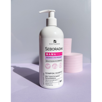 Seboradin Mama Hair, szampon do włosów słabych i cienkich, 400 ml