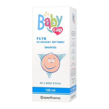 BabyCap, płyn do higieny intymnej dla chłopca,150 ml