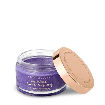 Crystallove, peeling do ciała z ametystem, 200 g