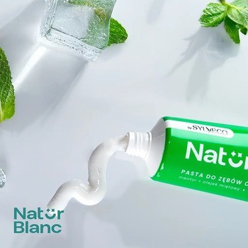 Sylveco Natur Blanc Arctic Mint, pasta do zębów odświeżająca, 100 ml