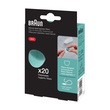 BRAUN BNF020EU Filtry jednorazowe do ręcznego aspiratora BRAUN /20 szt./