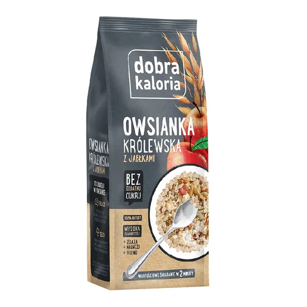 Owsianka królewska z jabłkiem 320g [Dobra Kaloria] - dobra kaloria