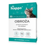 Happs, obroża przeciw pchłom dla kotów, 35 cm, 1 szt. https://azcdn.doz.pl/image/d/product/44216d31-scale-180x180.png