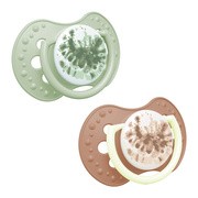 Canpol Lovi, smoczek uspokajający silikonowy dynamiczny, 0-3 m Tie Dye Green, 2 szt. https://azcdn.doz.pl/image/d/product/cba302c0-scale-180x180.png