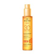 alt Nuxe Sun, brązujący olejek do opalania, do twarzy i ciała, SPF 30, 150 ml (spray)