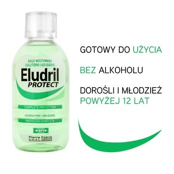 Eludril Protect, płyn do płukania jamy ustnej, 500 ml