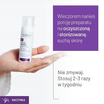 Sylveco Dermo Naczynka, peeling kwasowy na naczynka, 30 ml