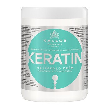 Kallos Kjmn, Maska wzmacniająca Keratin, 1000 ml