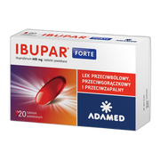 Ibupar forte, 400 mg, tabletki powlekane, 20 szt.