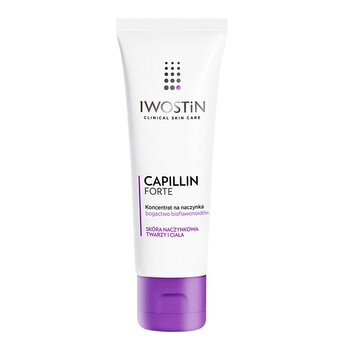 Iwostin Capillin Forte, koncentrat na naczynka do twarzy i ciała, 75 ml