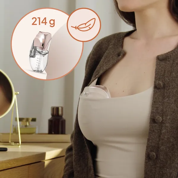 Молокоотсос Lionelo Fidi Free Slim Duo электрический hands-free, набор из двух — фото 4