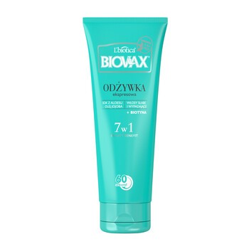 Biovax, BB odżywka ekspresowa 7w1 do włosów słabych, wypadających, 200 ml