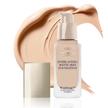 Claresa Care All Day Everlasting Matte Skin Foundation, podkład matująco-wygładzający, Sand, 32 ml