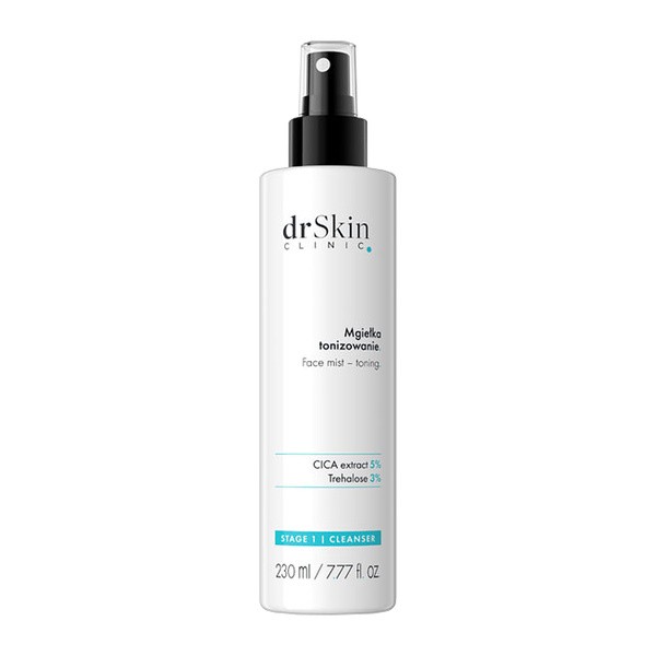 DrSkin Clinic DrSkin Clinic, Spray für das Gesicht, Tonizowanie, 230 ml — Inhaltsstoffe und Bewertung