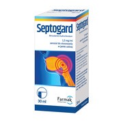 Septogard, 1,5 mg/ml, aerozol do stosowania w jamie ustnej, 30 ml https://azcdn.doz.pl/image/d/product/5a99071f-scale-180x180.png