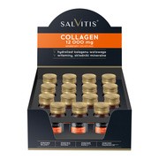 Zestaw Salvitis Collagen, kolagen do picia, płyn, 30 ml x 15 szt.