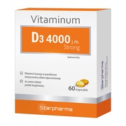 Vitaminum D3 4000 j.m. Strong, kapsułki, 60 szt.        