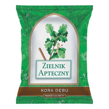 Kora dębu, zioło pojedyncze, 50 g (Herbapol Lublin)