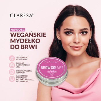 Claresa Brow So(ap)!, mydło do stylizacji brwi, 30 ml
