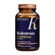 DoctorLife Kolostrum z laktoferyną, proszek, 100 g