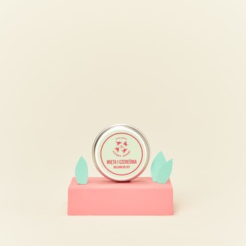 Mydlarnia 4 Szpaki, Mięta i Czereśnia, balsam do ust, 15 ml