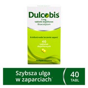 Dulcobis, 5 mg, tabletki dojelitowe, 40 szt.