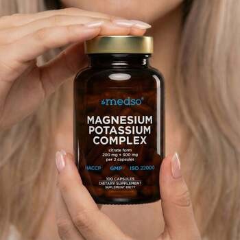 Medso Magnesium Potassium Complex, kapsułki twarde, 100 szt.