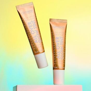 Catrice All Over Glow, nabłyszczający tint, 15 ml