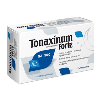 Tonaxinum Forte, na noc, tabletki powlekane, 60 szt