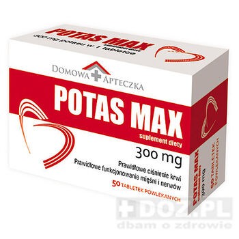 Potas max, 300mg, tabletki, 30szt