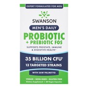 Swason Men's Daily Probiotic+Prebiotic FOS, kapsułki, 60 szt. https://azcdn.doz.pl/image/d/product/a35a379a-scale-180x180.png