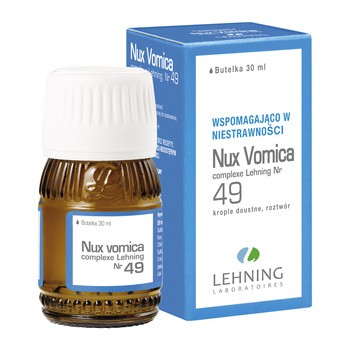 Lehning Nux vomica complexe Nr 49, krople, 30 ml