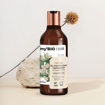 my'BIO, regenerujący żel pod prysznic, proteinowy, 500 ml
