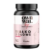 Ownwai Białko wołowe, smak wanilia, proszek, 750 g