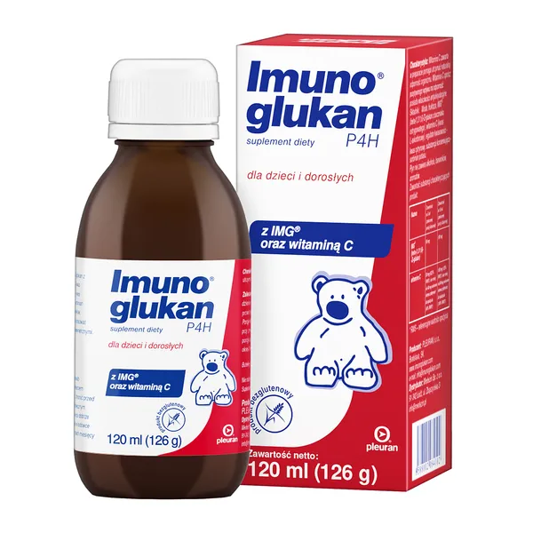 Imunoglukan P4H płyn dla dzieci 120 ml [Imunoglukan P4H]