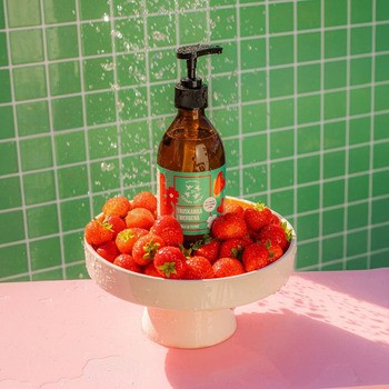 Mydlarnia 4 Szpaki, Truskawka i Werbena, mydło w płynie, 300 ml