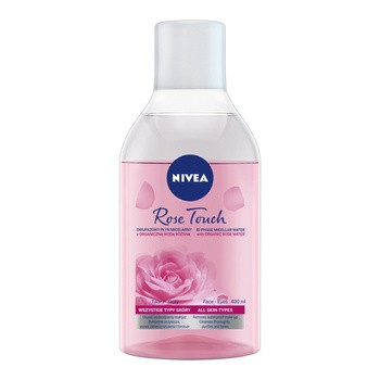 Nivea Rose Touch, dwufazowy płyn micelarny, 400 ml