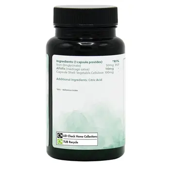 G&G, Żelazo (Bisglicynian) 50 mg, kapsułki, 60 szt.