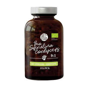Diet-Food Bio Spirulina z Cordyceps, tabletki, 375 szt.