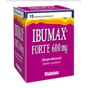 Ibumax Forte, 600 mg, tabletki powlekane, 10 szt, blist