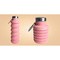 GymBeam BeastPink, składana butelka na wodę 500 ml, różowa, 1 szt.