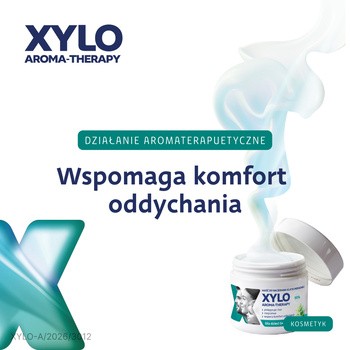 Xylo Aroma-Therapy, maść do nacierania klatki piersiowej dla dzieci od 5 lat i dorosłych, 50 ml