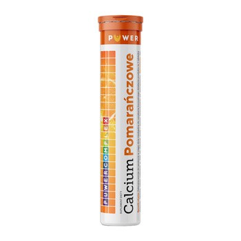 Puwer Complex Calcium Pomarańczowe, tabletki musujące, 20 szt.