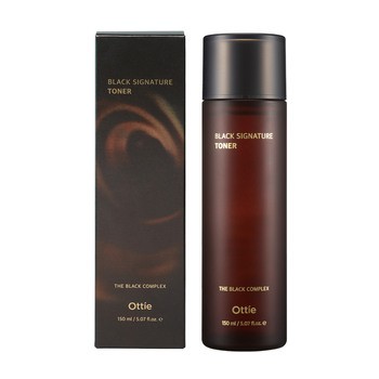 Ottie Black Signature, toner do twarzy ze śluzem ślimaka, 150 ml